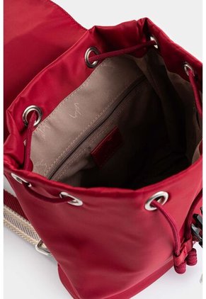 Morral Elora En Lona Y Cuero Para Mujer Detalle Contraste Morral Elora En Lona Y Cuero Para Mujer Detalle Contraste Vinotinto Vélez