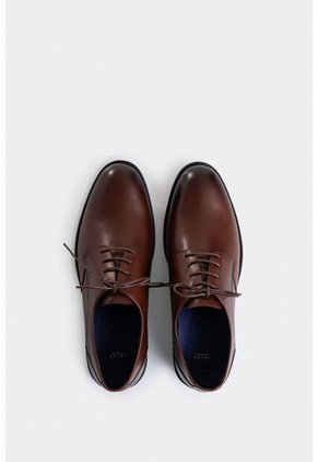 Zapato De Cordón Blaze De Cuero Para Hombre Silueta Office Zapato De Cordón Blaze De Cuero Para Hombre Silueta Office Cafe 44 VÉLEZ