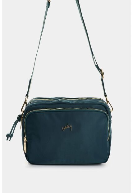 Manos Libres En Lona Y Cuero Para Mujer Square Manos Libres En Lona Y Cuero Para Mujer Square Agua Marina VÉLEZ