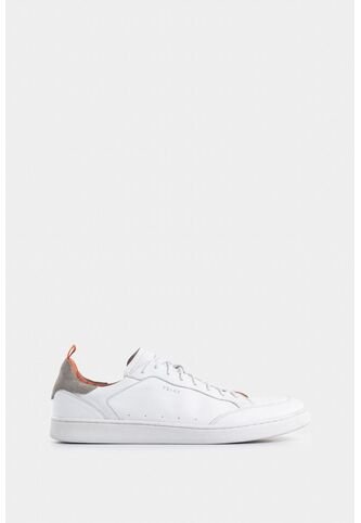 Tenis Aqua De Cuero Gamuzado Para Hombre Casual Tenis Aqua De Cuero Gamuzado Para Hombre Casual Blanco 44 VÉLEZ Vélez