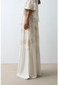 Falda Maxi Con Recogidos Para Mujer Bruma Falda Maxi Con Recogidos Para Mujer Bruma Crema 12 VÉLEZ de Vélez