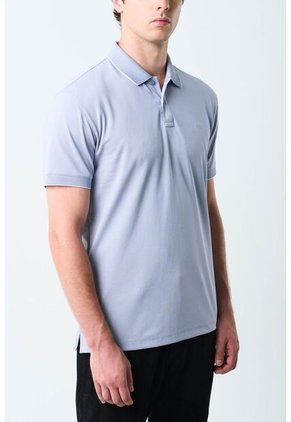 Polo Manga Corta Solan Para Hombre Semi Fitted Polo Manga Corta Solan Para Hombre Semi Fitted Azul M VÉLEZ