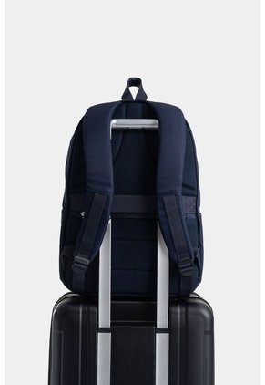 Morral Sierra En Lona Para Hombre Manija Cuero Morral Sierra En Lona Para Hombre Manija Cuero Azul Oscuro VÉLEZ