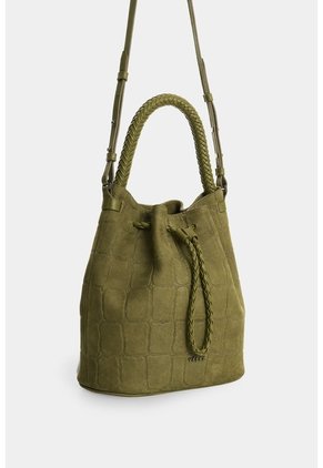 Bowling En Gamuza Para Mujer Bruma Bowling En Gamuza Para Mujer Bruma Verde Oliva VÉLEZ