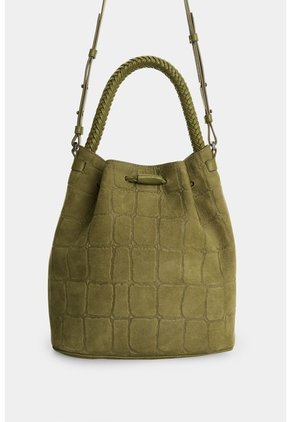 Bowling En Gamuza Para Mujer Bruma Bowling En Gamuza Para Mujer Bruma Verde Oliva VÉLEZ