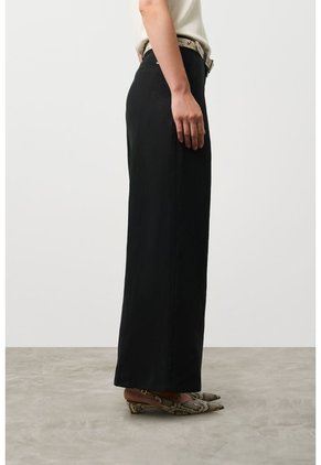 Pantalón Loa Palazzo Tiro Alto Para Mujer Pantalón Loa Palazzo Tiro Alto Para Mujer Negro 12 VÉLEZ