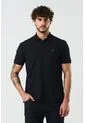 Polo Manga Corta Essential Para Hombre Textura Polo Manga Corta Essential Para Hombre Textura Negro S VÉLEZ de Vélez