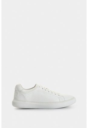 Tenis Cabernet De Cuero Para Hombre Acabado Abatanado Tenis Cabernet De Cuero Para Hombre Acabado Abatanado Blanco 39 VÉLEZ