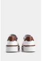 Tenis Whited De Cuero Para Hombre Detalle Contraste Tenis Whited De Cuero Para Hombre Detalle Contraste Blanco 40 VÉLEZ de Vélez