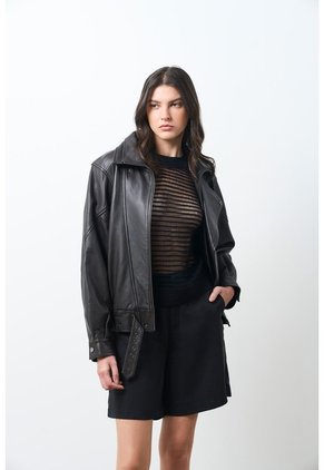 Sweater Tejido Taroa Para Mujer Semi Cropped Sweater Tejido Taroa Para Mujer Semi Cropped Negro S VÉLEZ