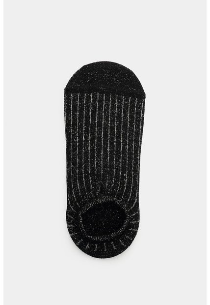 Calcetines Tipo Baleta En Algodón Con Lúrex Para Mujer Savia Calcetines Tipo Baleta En Algodón Con Lúrex Para Mujer Savia Negro XS VÉLEZ
