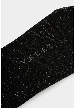 Calcetines Tipo Baleta En Algodón Con Lúrex Para Mujer Savia Calcetines Tipo Baleta En Algodón Con Lúrex Para Mujer Savia Negro XS VÉLEZ