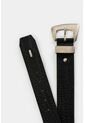 Cinturón Unifaz De Cuero Grabado Para Mujer Cleo Cinturón Unifaz De Cuero Grabado Para Mujer Cleo Negro M VÉLEZ de Vélez