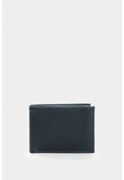 Billetera De Cuero Para Hombre Costuras 3 Billetera De Cuero Para Hombre Costuras 3 Azul Oscuro VÉLEZ