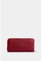 Porta Chequera Tulia De Cuero Para Mujer Con Grabado Porta Chequera Tulia De Cuero Para Mujer Con Grabado Rojo VÉLEZ de Vélez