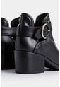 Botines Tacón Campina De Cuero Hebilla Negro Botines Tacón Campina De Cuero Hebilla Negro 37 VÉLEZ de Vélez