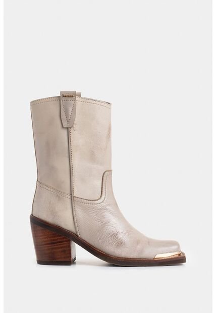 Botines Rosa De Cuero Brush Off Para Mujer Dima Cuadrada Botines Rosa De Cuero Brush Off Para Mujer Dima Cuadrada Blanco 38 Vélez