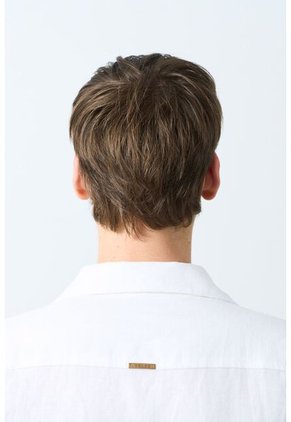 Camisa Manga Corta En Lino Para Hombre Málaga Camisa Manga Corta En Lino Para Hombre Málaga Blanco M VÉLEZ