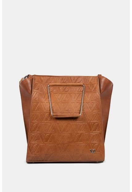 Shopping De Cuero Manija Metálica