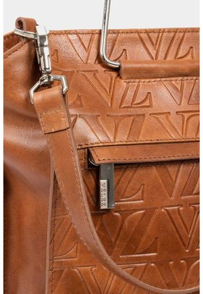 Shopping De Cuero Manija Metálica