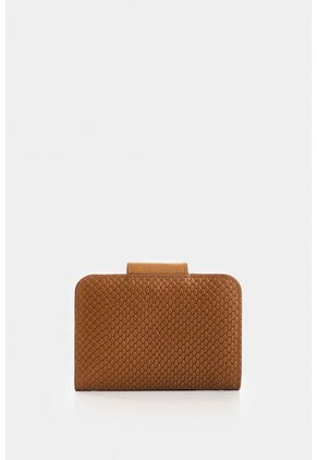 Billetera De Cuero Grabado Para Mujer Hiedra Billetera De Cuero Grabado Para Mujer Hiedra Miel VÉLEZ