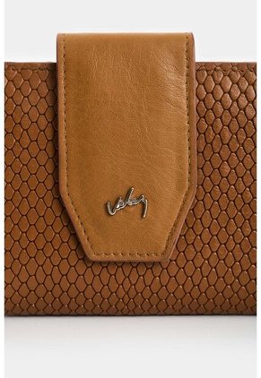 Billetera De Cuero Grabado Para Mujer Hiedra Billetera De Cuero Grabado Para Mujer Hiedra Miel VÉLEZ