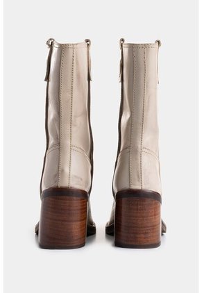 Botines Rosa De Cuero Brush Off Para Mujer Dima Cuadrada Botines Rosa De Cuero Brush Off Para Mujer Dima Cuadrada Blanco 38 Vélez