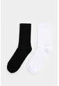 Calcetínes Media Pierna Sevilla Para Hombre Duopack Calcetínes Media Pierna Sevilla Para Hombre Duopack Negro XS VÉLEZ de Vélez