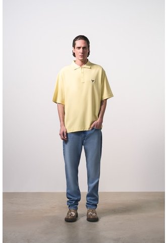 Polo Manga Corta Para Hombre Polo Manga Corta Para Hombre Amarillo L VÉLEZ Vélez