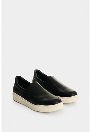 Mocasines Botanic 2 De Cuero Liso Y Gamuzado Para Hombre Suela Ecoflex Mocasines Botanic 2 De Cuero Liso Y Gamuzado Para Hombre Suela Ecoflex Negro 39 VÉLEZ