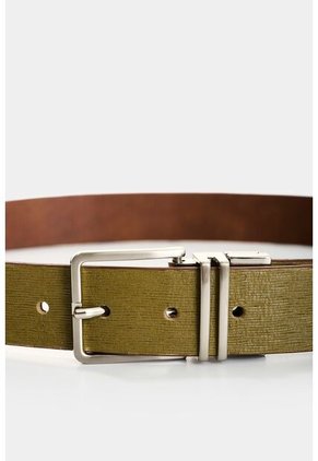 Cinturón Anta Doble Faz En Cuero Para Hombre Cinturón Anta Doble Faz En Cuero Para Hombre Verde 42 VÉLEZ