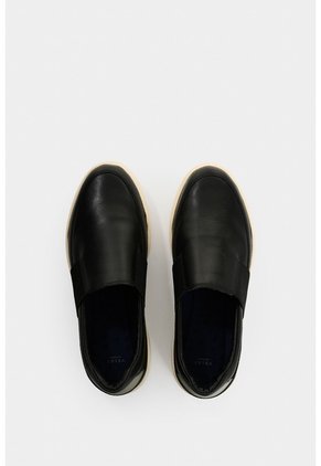 Mocasines Botanic 2 De Cuero Liso Y Gamuzado Para Hombre Suela Ecoflex Mocasines Botanic 2 De Cuero Liso Y Gamuzado Para Hombre Suela Ecoflex Negro 39 VÉLEZ