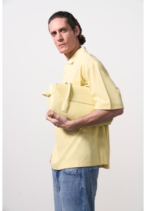 Polo Manga Corta Para Hombre Polo Manga Corta Para Hombre Amarillo L VÉLEZ