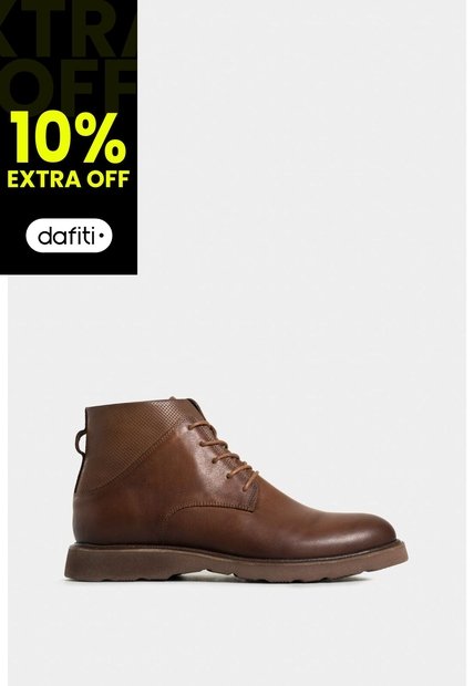 Botas Placa 2 De Cuero Para Hombre Suela Tractorada Botas Placa 2 De Cuero Para Hombre Suela Tractorada Miel 41 VÉLEZ
