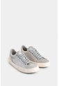 Tenis Torino 2.0 De Cuero Para Hombre Detalle Laminado Tenis Torino 2.0 De Cuero Para Hombre Detalle Laminado Plata 45 VÉLEZ de Vélez