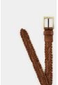 Cinturón Unifaz Trenzado De Cuero Para Hombre Atlas Cinturón Unifaz Trenzado De Cuero Para Hombre Atlas Miel 42 VÉLEZ de Vélez