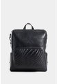 Morral Mini Saba De Cuero Para Mujer Multifunción Morral Mini Saba De Cuero Para Mujer Multifunción Negro VÉLEZ de Vélez