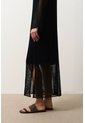 Vestido Maxi Tejido Ica Para Mujer Vestido Maxi Tejido Ica Para Mujer Negro 10 VÉLEZ de Vélez