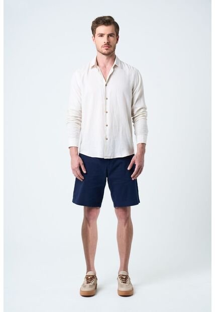 Bermuda Acacia En Drill Para Hombre Silueta Amplia Bermuda Acacia En Drill Para Hombre Silueta Amplia Azul Oscuro 36 VÉLEZ