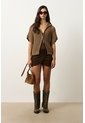 Chaleco Tejido Tika Para Mujer Oversized Chaleco Tejido Tika Para Mujer Oversized Miel XL VÉLEZ de Vélez