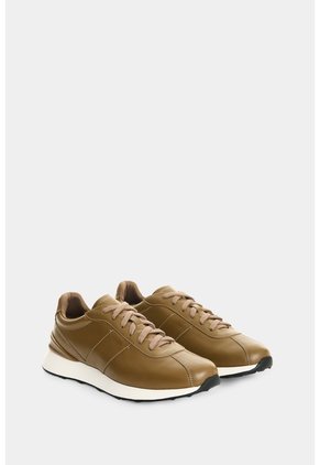 Tenis En Cuero Para Hombre Terra Tenis En Cuero Para Hombre Terra Tabaco 46 VÉLEZ