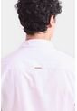 Camisa Manga Larga Popelina Para Hombre Cuello Camisero Clásico Camisa Manga Larga Popelina Para Hombre Cuello Camisero Clásico Rosado M VÉLEZ de Vélez