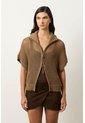 Chaleco Tejido Tika Para Mujer Oversized Chaleco Tejido Tika Para Mujer Oversized Miel XL VÉLEZ de Vélez
