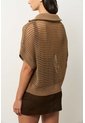 Chaleco Tejido Tika Para Mujer Oversized Chaleco Tejido Tika Para Mujer Oversized Miel XL VÉLEZ de Vélez