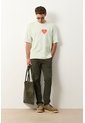 Camiseta Cropped En Algodón Para Hombre I Love Latinas Camiseta Cropped En Algodón Para Hombre I Love Latinas Verde M VÉLEZ de Vélez
