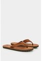 Sandalia Plana Nong De Cuero Para Hombre Capellada Bicolor Sandalia Plana Nong De Cuero Para Hombre Capellada Bicolor Miel 42 VÉLEZ de Vélez