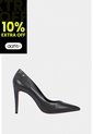 Tacones Cerrados De Cuero Liso Tacones Cerrados De Cuero Liso Negro 35 VÉLEZ de Vélez
