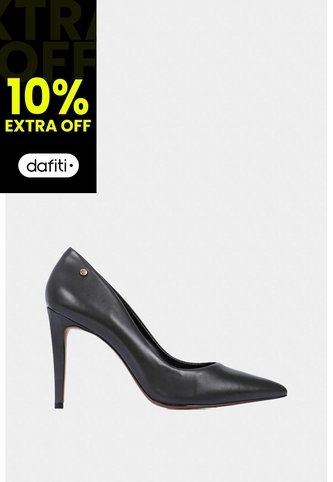 Tacones Cerrados De Cuero Liso Tacones Cerrados De Cuero Liso Negro 35 VÉLEZ Vélez