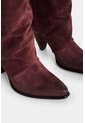 Bota Texana En Cuero Gamuzado Para Mujer Sierra Bota Texana En Cuero Gamuzado Para Mujer Sierra Vinotinto 37 VÉLEZ de Vélez