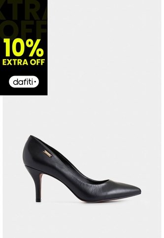 Tacones Atanasova De Cuero Para Mujer Stiletto Tacones Atanasova De Cuero Para Mujer Stiletto Negro 37 VÉLEZ Vélez